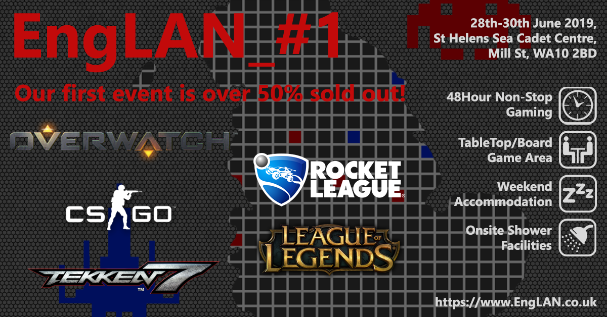 50% of Tickets Sold!